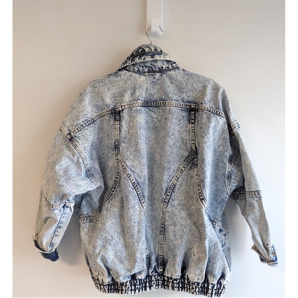 Vintage DEB Acid Wash Denim Jacket - Picture 5 of 10